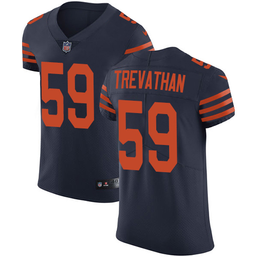 Nike Bears #59 Danny Trevathan Navy Blue Alternate Men's Stitched NFL Vapor Untouchable Elite Jersey - Click Image to Close